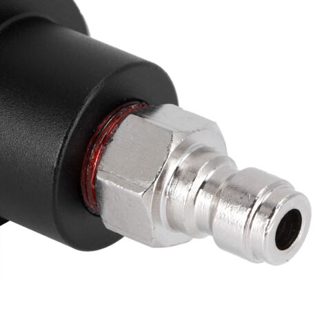 Adaptateur de Cylindre CO2 TR21-4 Aluminium Noir 8mm - Raccord Rapide Mâle pour Club Soda