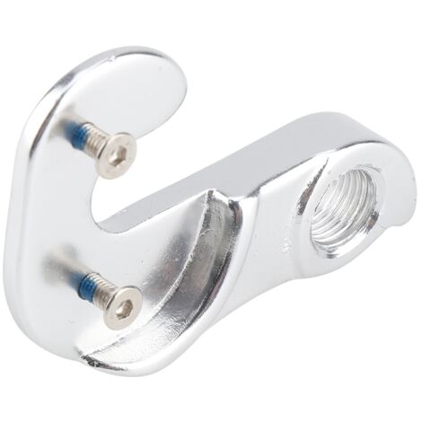 Adaptateur de dérailleur arrière vélo en aluminium, crochet de fixation compatible avec plusieurs vélos (référence 4).