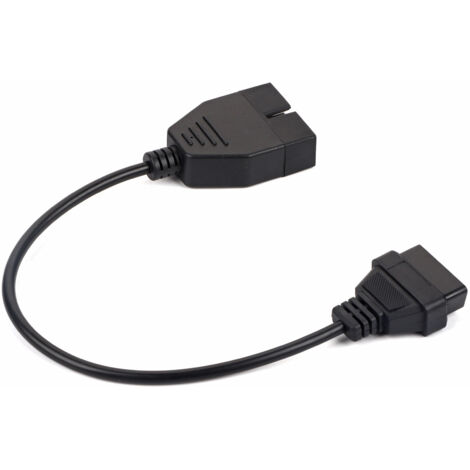 Adaptateur de Diagnostic OBD1 12 Broches vers OBD2 16 Broches pour Véhicules GM