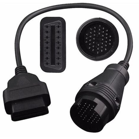 Adaptateur de diagnostic OBD2/OBD II 38 broches vers 16 broches pour Mercedes-Benz MB