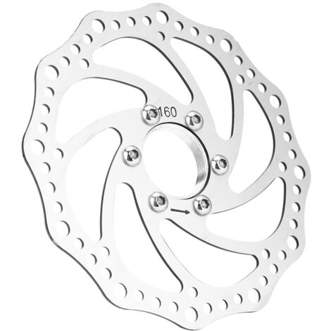 Adaptateur de disque de frein pour moyeu fileté 160mm avec 6 boulons pour VTT