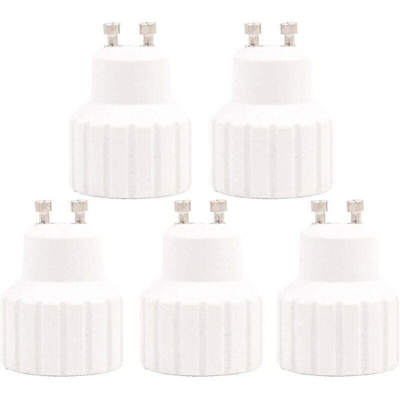 Adaptateur de douille de lampe GU10 vers GU10 - Adaptateur de lampe - Adaptateur de douille pour ampoules halogènes LED