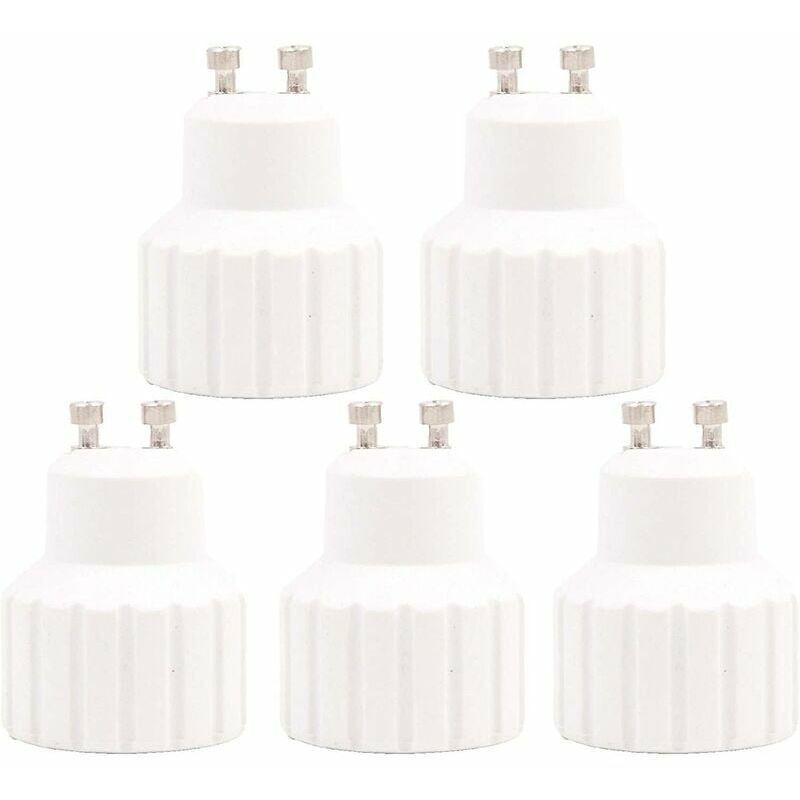 Adaptateur de douille de lampe GU10 vers GU10 - Adaptateur de lampe - Adaptateur de douille pour ampoules halogènes LED