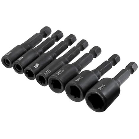 Adaptateur de douille pour taraud à tige hexagonale 1/4