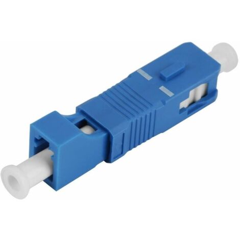 Adaptateur de Fibre Optique, SC Mâle à LC Femelle Convertisseur Optique Hybride Optique de Fibre de Mode Unitaire pour Réseau et Communication Optique-LIAIKI