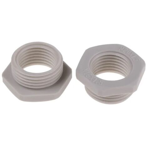 Adaptateur de filetage RS PRO M20 x 1.5mm en Nylon 66 ( Prix pour Sachet de 25 )