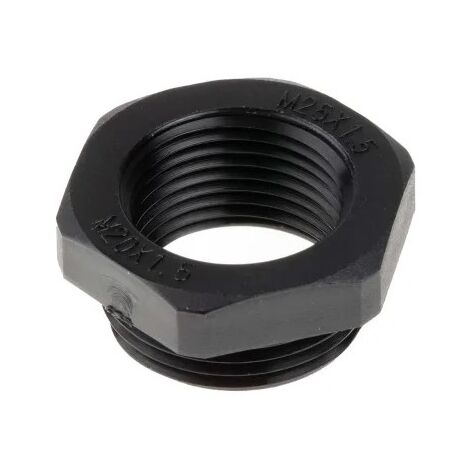 Adaptateur de filetage RS PRO M25 M20 en Nylon 66 ( Prix pour Sachet de 25 )