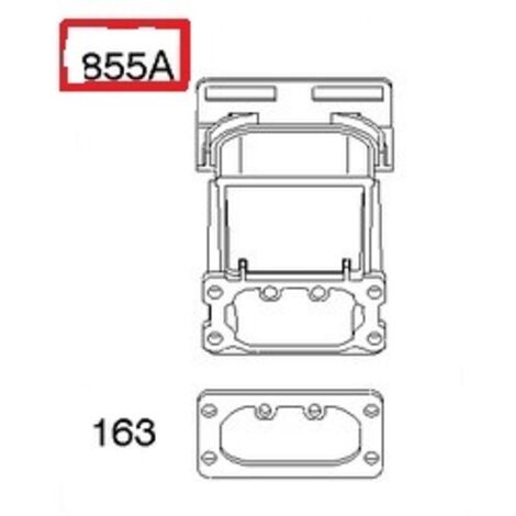 Adaptateur de filtre à air original BRIGGS & STRATTON pour moteur de tondeuse 69807