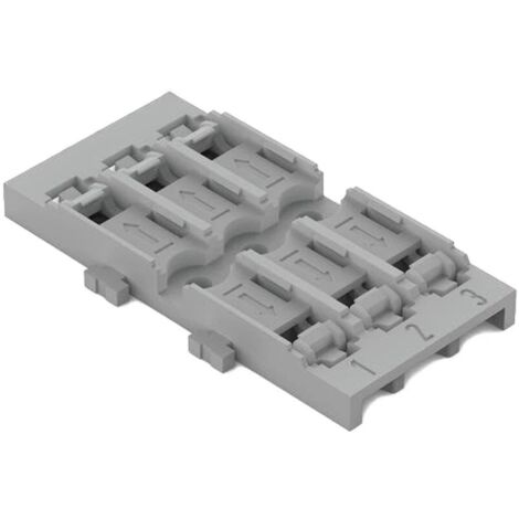 Adaptateur de fixation sans décharge de traction pour 3 connecteurs