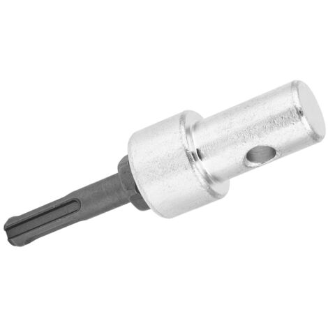 Adaptateur de foret pour perceuse électrique vers connecteur de tarière à tige ronde 2 puits 2 fentes