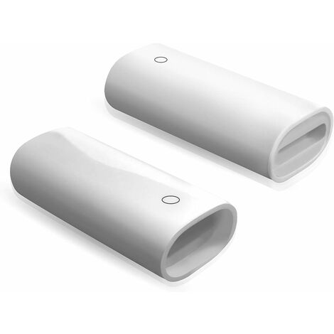 Adaptateur de Foudre Cable de Charge pour Pencil et iPad Pro (2 Pièces, Blanc)
