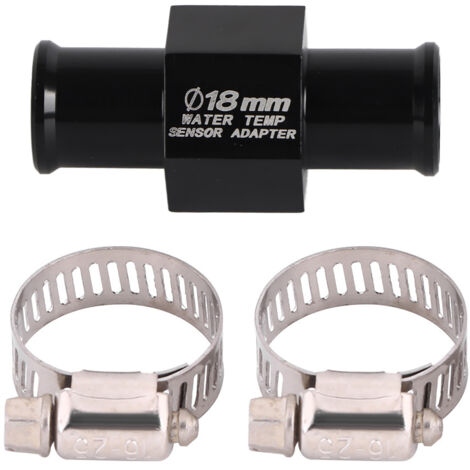 Adaptateur de jauge de capteur de tuyau de tuyau de joint de température de l'eau de moto 18mm