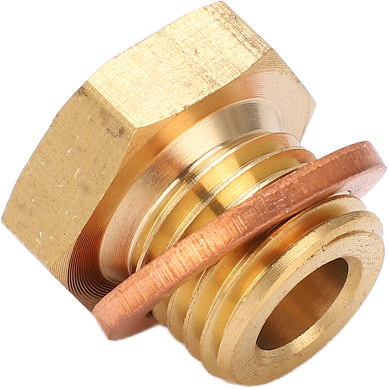 Ineasicer - Adaptateur de jauge de pression et de température 1/8in npt vers M14x1.5 mâle universel pour voiture