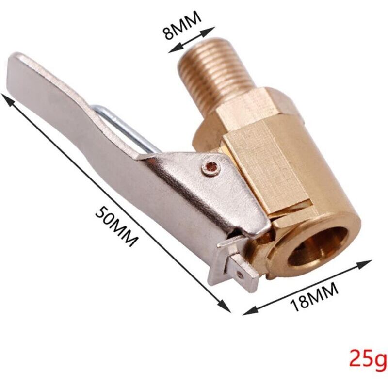Adaptateur de mandrin à air Connect, mandrin à air de pneu, adaptateur de gonfleur de pneu en laiton, mandrins de pneu sans fuite pour gonflage de