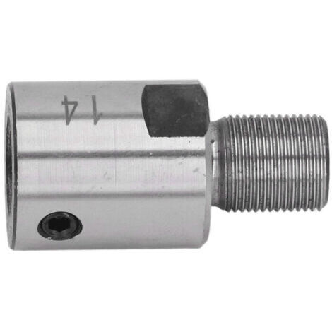 Adaptateur de Mandrin M14 en Acier Inoxydable, Grande Précision pour Travail du Bois