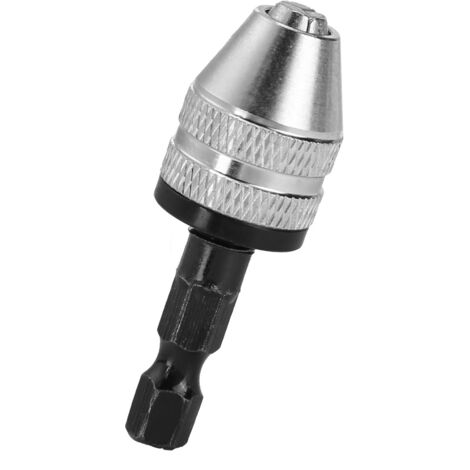 Adaptateur de Mandrin Rapide 6.5mm pour Visseuse Électrique, Convertisseur à Changement Rapide Hex (H01334)