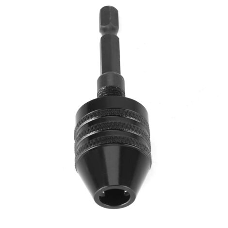 Adaptateur de mandrin sans clé à queue hexagonale 1/4 pouce, capacité 0.8‑8mm pour perceuse visseuse électrique