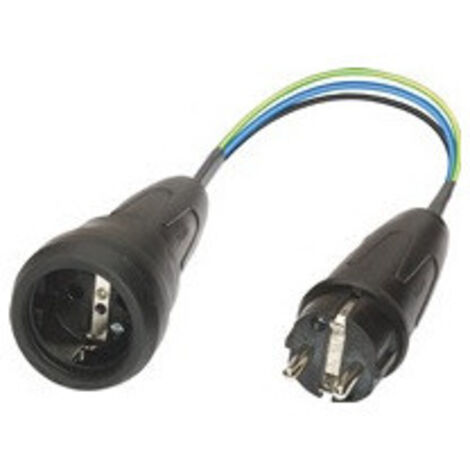 Adaptateur de mesure p. consommateurs à 1 phase Fiche à contact de sécurité dans la prise à contact de sécurité BENNING