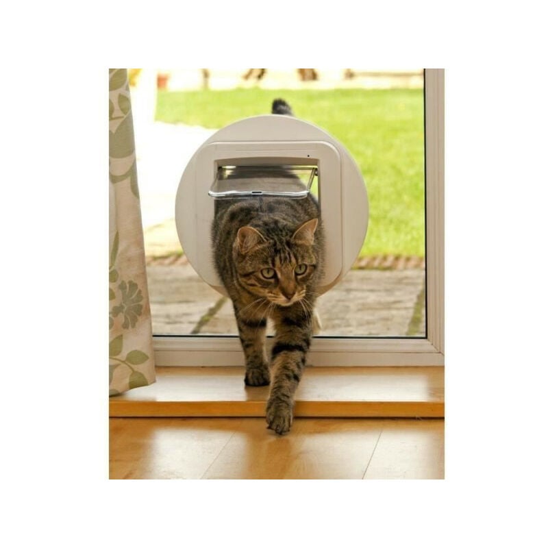 Adaptateur de montage de chatiere - Ø 285 mm - Blanc