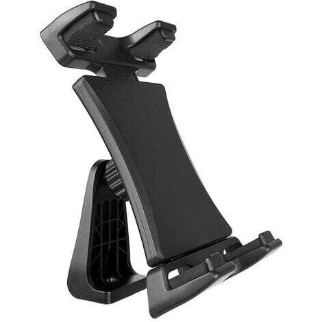 Adaptateur de montage pour trépied pour iPad, support de pince universel rotatif à 360 degrés pour iPad Pro 12.9 11 10.5, iPad Air Mini, Surface Tab, Galaxy Tab et 3.5