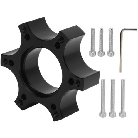 Adaptateur de moyeu à démontage rapide pour volant KIMISS, plaque d'adaptation pour volant, entretoise en alliage d'aluminium de 70 mm pour Thrustmaster T300RS avec volant de 13 à 14 pouces