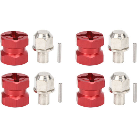 Adaptateur de moyeu métallique hexagone 12mm pour crawler radiocommandé Traxxas HSP Redcat