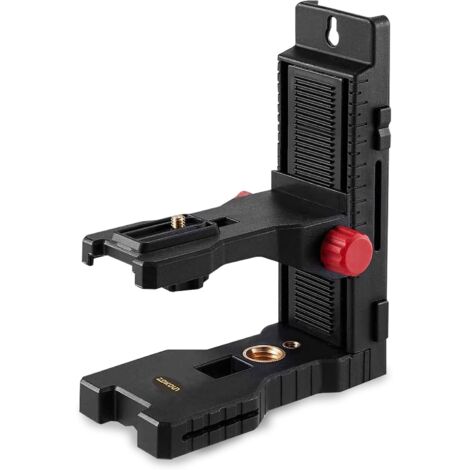 Adaptateur de niveau laser à support magnétique multifonctionnel - Alternative à un filetage standard de 1/4 "et 5/8", base pivotante magnétique entièrement réglable à 360 degrés