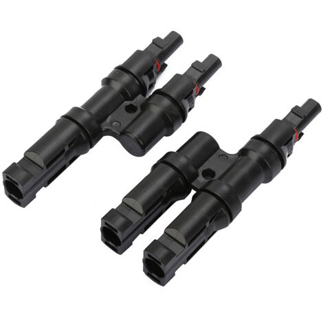 Adaptateur de Panneau Solaire Type T - Câble Diviseur 2 en 1 pour Connexion Parallèle (1 Paire)