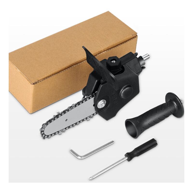 Adaptateur de perceuse à scie , adaptateur de conversion de scie à assemblage facile antidérapant pour la maison(Pour perceuse électrique 4 pouces)