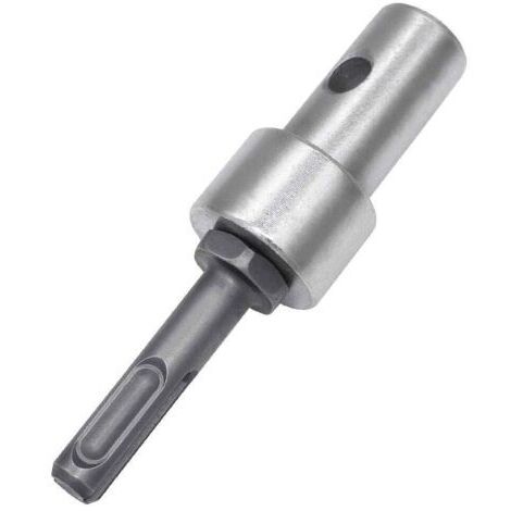 Adaptateur de perceuse à tarière, adaptateur filetage, mandrin sans clé 1/2", tige ronde M13 x 15 mm