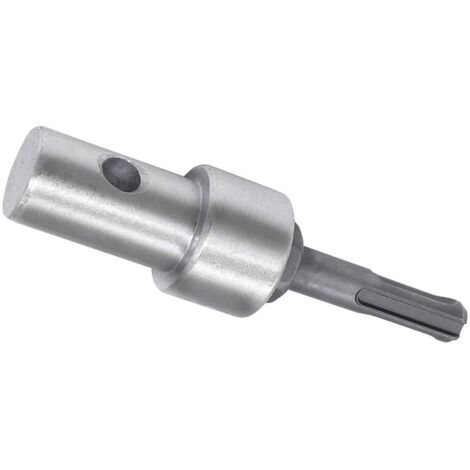 Adaptateur de perceuse électrique à tarière de Jardin pour perceuse Filaire et perceuse sans Fil, SDS Plus Filetage sans clé Mandrin Adaptateur à Tige Ronde pour visseuse à Percussion