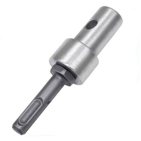 Adaptateur de perceuse tarière 2 fentes et 2 trous pour perçage au sol - Convient pour 1/2" ，