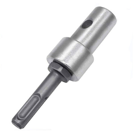 Adaptateur de perceuse tarière  2 fentes et 2 trous pour perçage au sol - Convient pour 1/2" ，OUYLAF