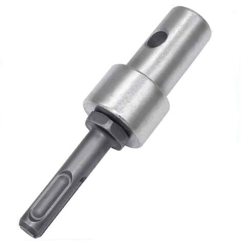 Adaptateur de perceuse tarière, adaptateur de tarière à glace, filetage sans clé, adaptateur de mandrin de perceuse à tige ronde