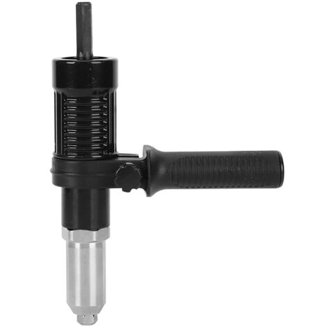 Adaptateur de pistolet à rivet, pistolet à rivet électrique à main professionnel pour perceuse sans fil, ensemble d'insert d'adaptateur de pistolet à écrou à rivet, conversion de foret en outil à main