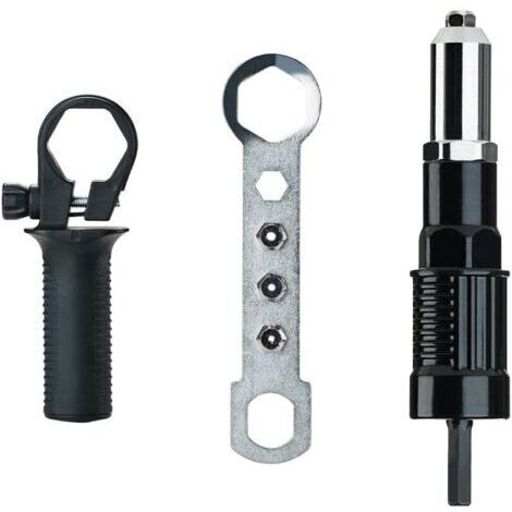 Adaptateur de pistolet à rivet Rivet Electrique Écrou à main professionnel pour perceuse sans fil, ensemble d'insert