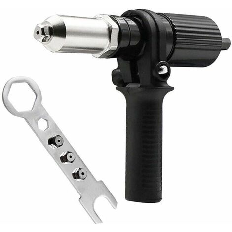 Adaptateur de Pistolet à Rivets Versailles- Pince à riveter pour visseuse sans fil et perceuse