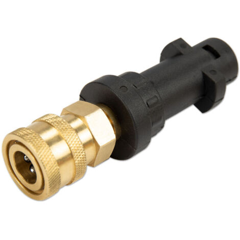 Adaptateur de pistolet pour nettoyeur haute pression avec raccord femelle 1/4‘’ à connexion rapide Compatible avec Karcher/Kärcher série K K2, K3, K4, K5, K6, K7 nettoyeurs haute pression