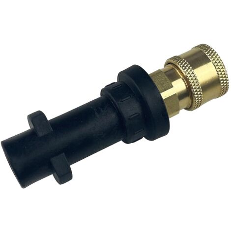 adaptateur De Pistolet Pour Nettoyeur Haute Pression Avec Raccord Femelle 1/4  Connexion Rapide Compatible Avec Les Nettoyeurs Haute Pression Karc