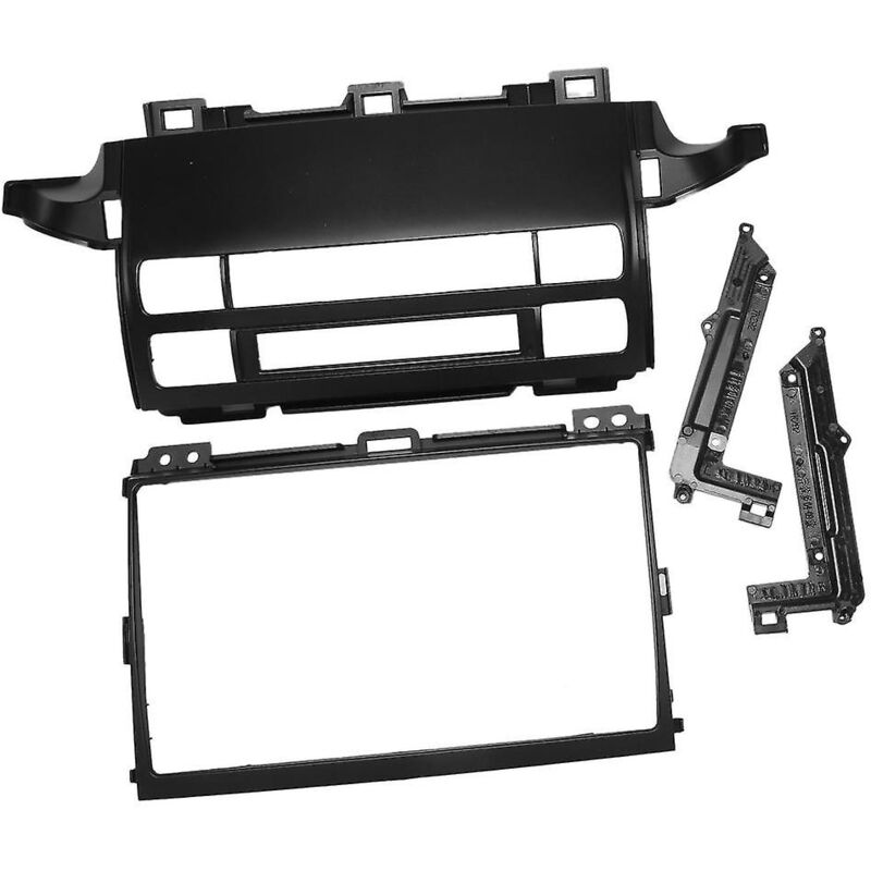 Adaptateur de plaque de cadre stéréo dvd pour autoradio Toyota Prado 120 J120, kit de garniture de cadre d'installation de tableau de bord a