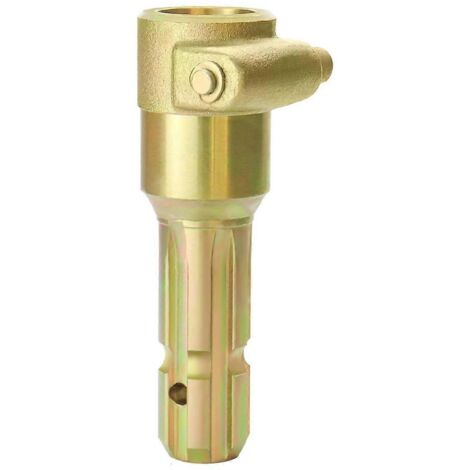Adaptateur de prise de force femelle 1 3/8 po, rallonge de prise de force à 6 cannelures jusqu'à 70 CV