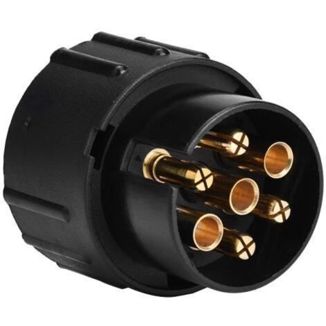 Adaptateur de Prise de Remorque, Adaptateur de Remorque à Lame 12 V 7 Broches vers 13 Broches N&S Adaptateur de Prise de Remorque