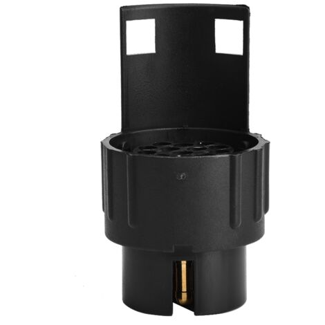 Adaptateur de prise de remorque N&S 12V 7 broches à 13 broches, connecteur convertisseur de prise pour remorque caravane