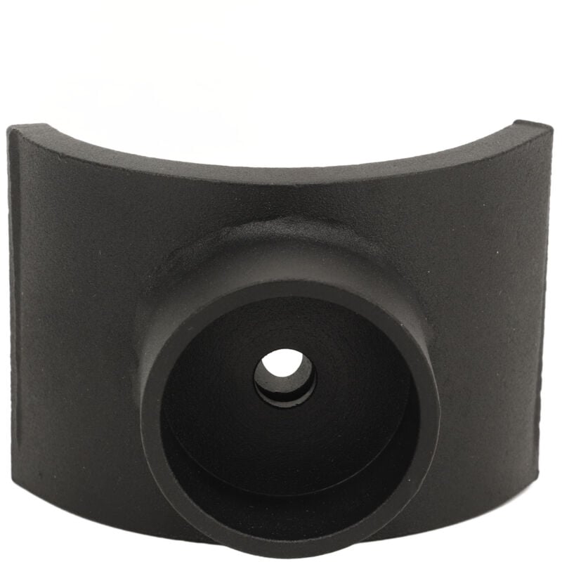 Adaptateur de prise en bouteille selle à haute résistance essieu de levage hydraulique pour tube à 3 pouces noir