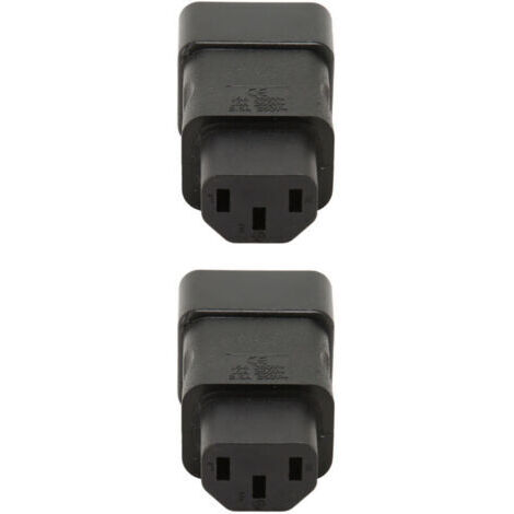 Adaptateur de Prise IEC320 C20 vers C13, 2 Pièces, pour Serveur UPS PDU - Connexion Directe