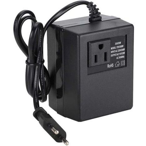 Adaptateur de prise standard européen, convertisseur de tension 300W AC 220V vers 110V, adaptateur de prise standard européen (220V).