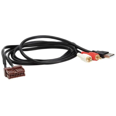 Adaptateur de prise USB AUX compatible avec Hyundai