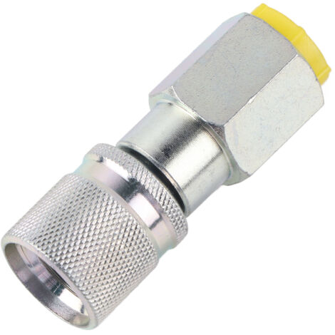 Adaptateur de raccord de test de pression fileté G1/4 vers M162 pour système hydraulique (1 pièce)