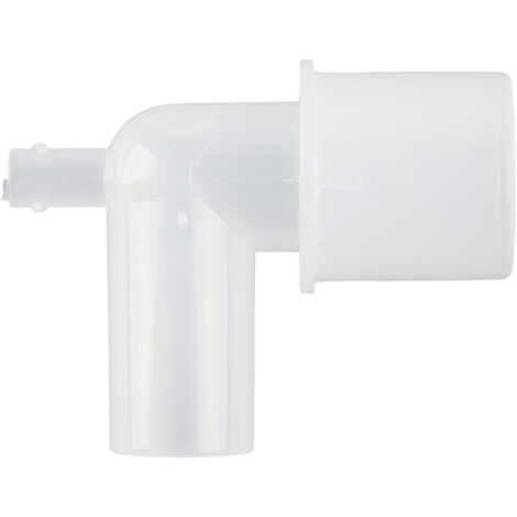 Adaptateur de Raccord en L pour Tuyau de Ventilation, Connexion en Plastique Souple
