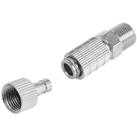 Adaptateur de raccord rapide pour aérographe avec 5 raccords mâles --
